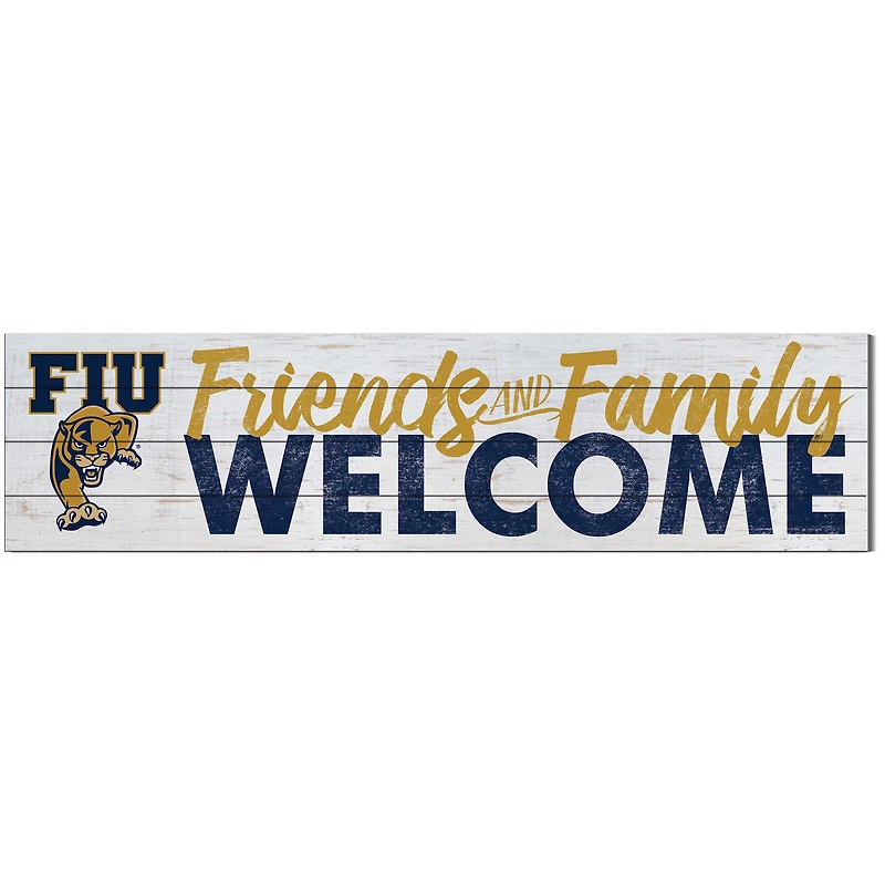 FIU Panthers 10'' x 40'' Friends & Family Welcome Sign