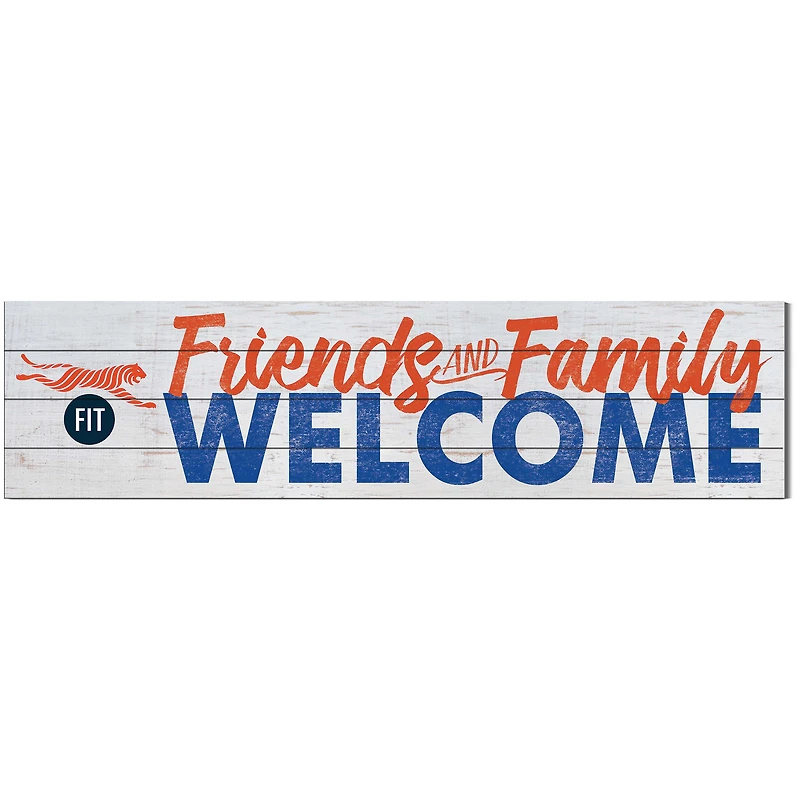 SUNY Fashion Institute of Technology Tigers 10'' x 40'' Friends & Family Welcome Sign