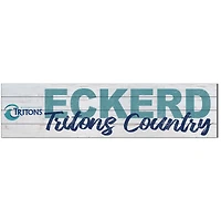 Eckerd Tritons 10'' x 40'' Logo Sign