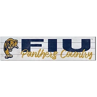 FIU Panthers 10'' x 40'' Logo Sign