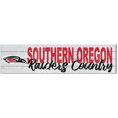 Southern Oregon Raiders 10'' x 40'' Logo Sign