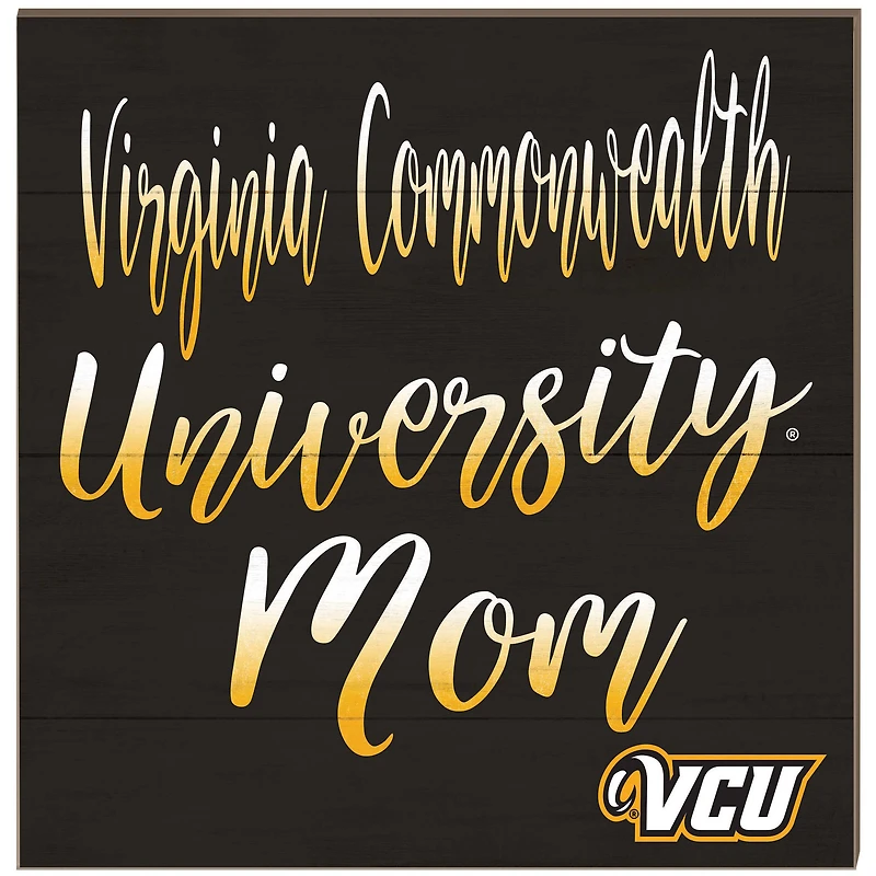 VCU Rams 10'' x 10'' Team Mom Plaque