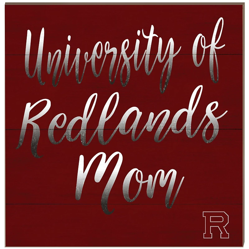 University of Redlands Bulldogs 10'' x 10'' Team Mom Plaque