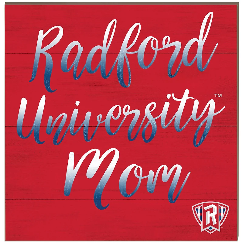 Radford Highlanders 10'' x 10'' Team Mom Plaque