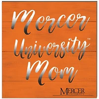 Mercer Bears 10'' x 10'' Team Mom Plaque