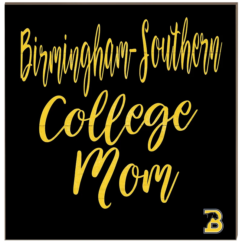 Birmingham-Southern Panthers 10'' x 10'' Team Mom Plaque