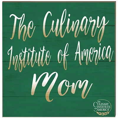Culinary Institute of America Steels 10'' x 10'' Team Mom Plaque