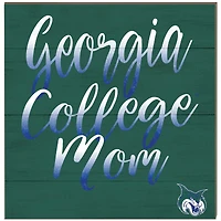 Georgia College Bobcats 10'' x 10'' Team Mom Plaque