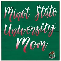 Minot State Beavers 10'' x 10'' Team Mom Plaque