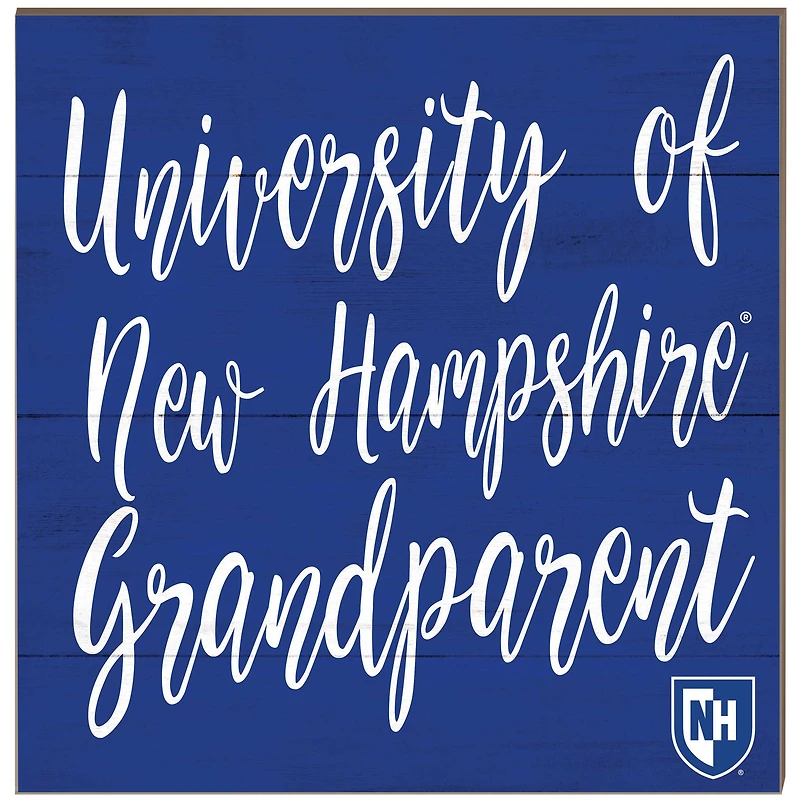 New Hampshire Wildcats 10'' x 10'' Grandparent Plaque