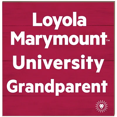 Loyola Marymount Lions 10'' x 10'' Grandparent Plaque