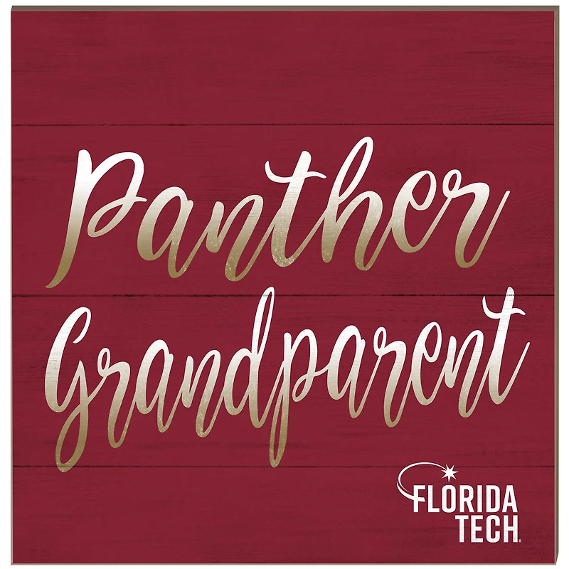 Florida Tech Panthers 10'' x 10'' Grandparent Plaque