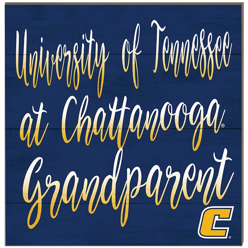 Tennessee Chattanooga Mocs 10'' x 10'' Grandparent Plaque