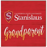 Cal State Stanislaus Warriors 10'' x 10'' Grandparent Plaque