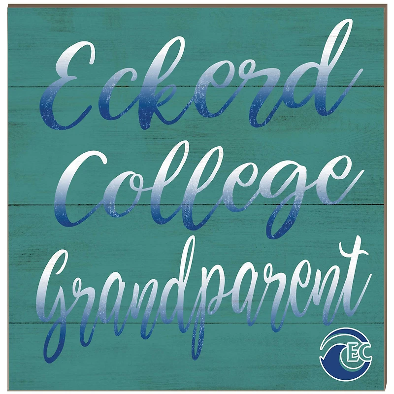Eckerd Tritons 10'' x 10'' Grandparent Plaque