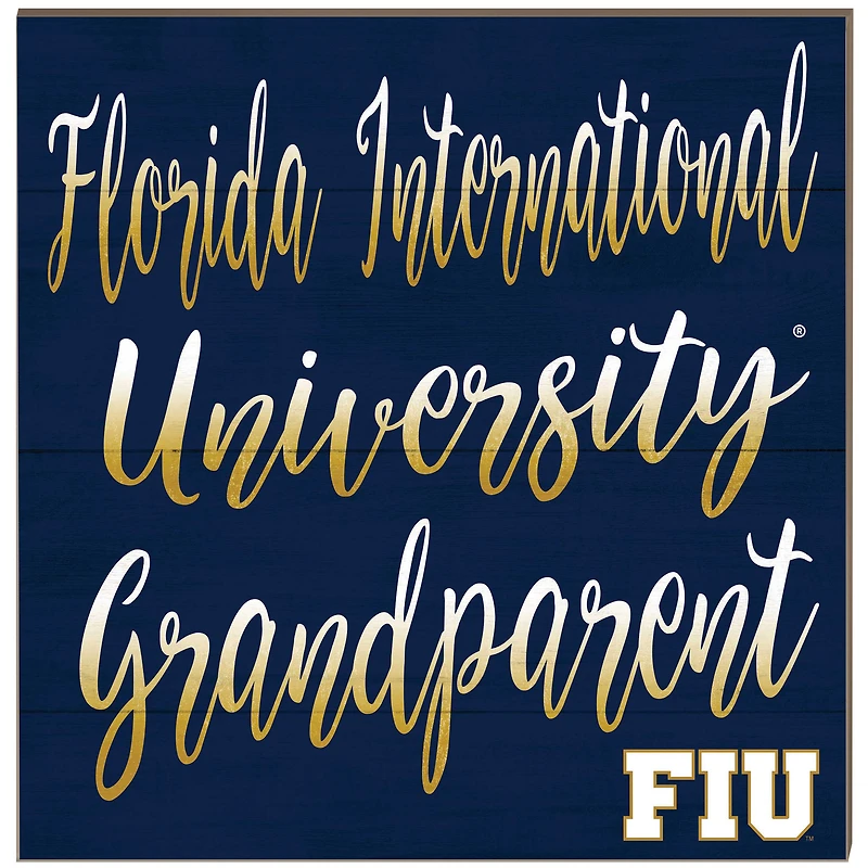 FIU Panthers 10'' x 10'' Grandparent Plaque