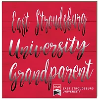 East Stroudsburg Warriors 10'' x 10'' Grandparent Plaque
