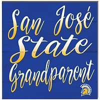 San Jose State Spartans 10'' x 10'' Grandparent Plaque