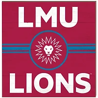 Loyola Marymount Lions 10'' x 10'' Retro Team Plaque