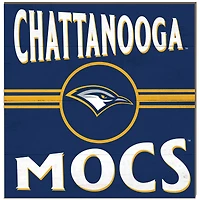 Tennessee Chattanooga Mocs 10'' x 10'' Retro Team Plaque
