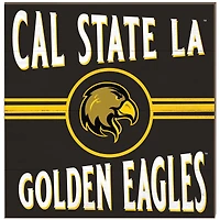 Cal State L.A. Golden Eagles 10'' x 10'' Retro Team Plaque