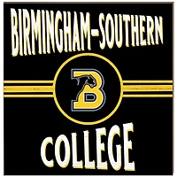 Birmingham-Southern Panthers 10'' x 10'' Retro Team Plaque