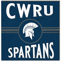 Case Western Reserve University 10'' x 10'' Retro Team Plaque
