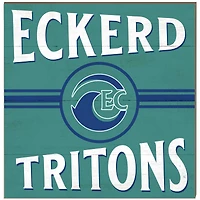 Eckerd Tritons 10'' x 10'' Retro Team Plaque