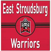 East Stroudsburg Warriors 10'' x 10'' Retro Team Plaque