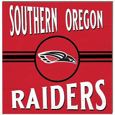 Southern Oregon Raiders 10'' x 10'' Retro Team Plaque