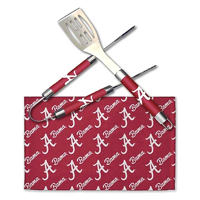 The Northwest Group Alabama Crimson Tide BBQ Grill Utensil Set