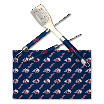 The Northwest Group Cleveland Guardians BBQ Grill Utensil Set