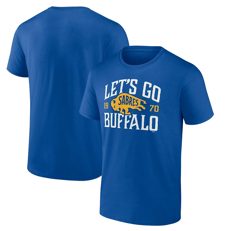 Men's Royal Buffalo Sabres Proclamation T-Shirt