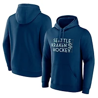 Men's Deep Sea Blue Seattle Kraken Represent Pullover Hoodie