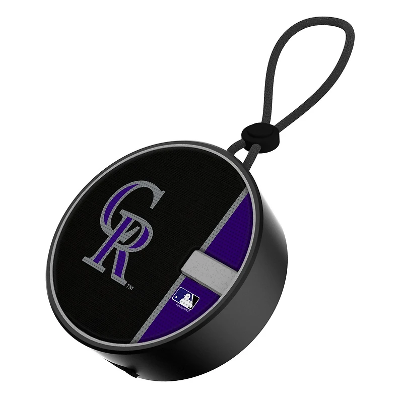 Colorado Rockies Logo Waterproof Bluetooth Speaker