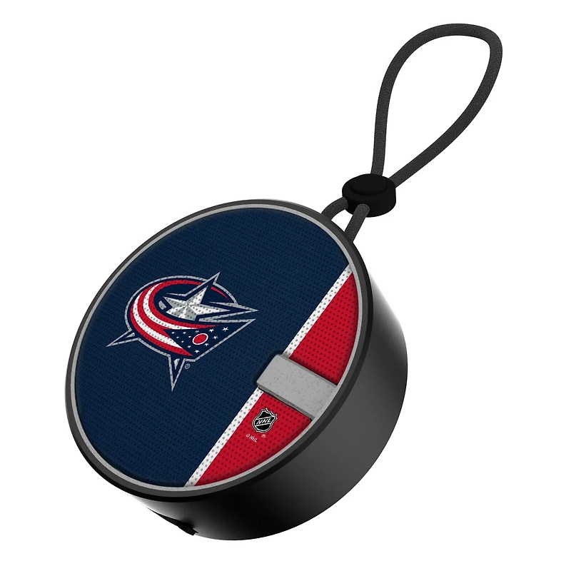 Columbus Blue Jackets Logo Waterproof Bluetooth Speaker