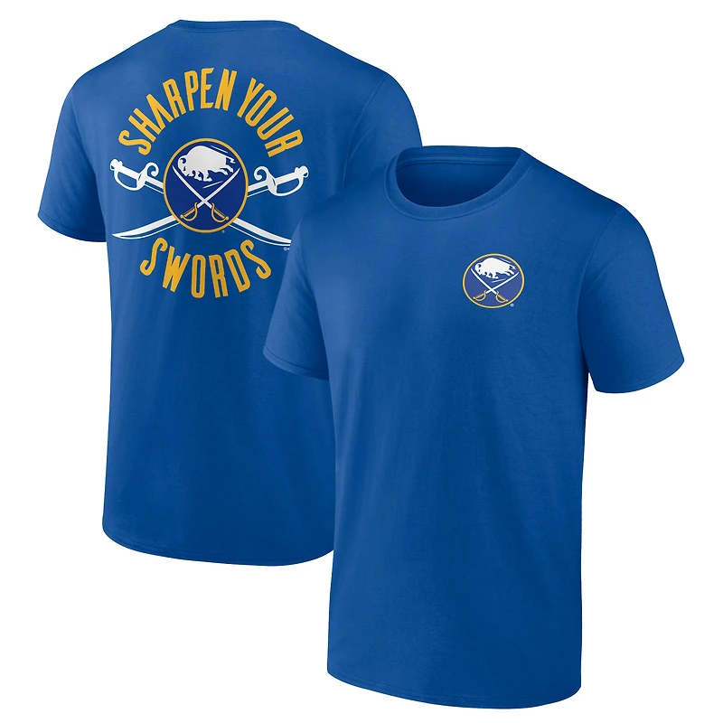Men's Royal Buffalo Sabres Territorial T-Shirt