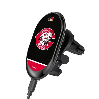 Cincinnati Reds - Throwback Wireless Magnetic Car Charger