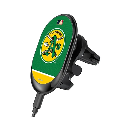 Athletics - Throwback Wireless Magnetic Car Charger