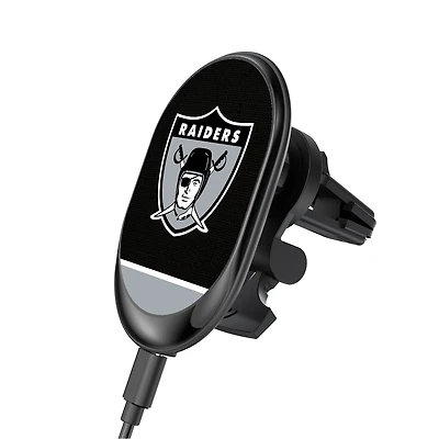 Oakland Raiders Throwback Wireless Magnetic Car Charger