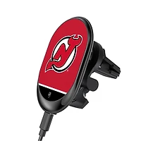 New Jersey Devils Wireless Magnetic Car Charger