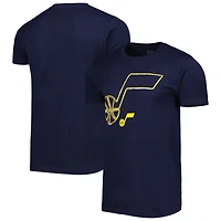 Unisex Stadium Essentials Navy Utah Jazz Element Logo Pop T-Shirt