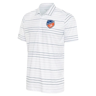 Men's Antigua White/Navy FC Cincinnati Ryder Polo