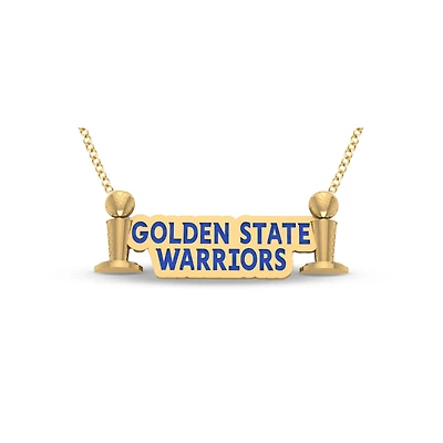 Jason of Beverly Hills Golden State Warriors 2022 NBA Finals Champions Personalized Trophy Pendant