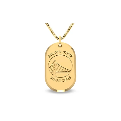 Jason of Beverly Hills Golden State Warriors 2022 NBA Finals Champions Personalized Dog Tag Pendant