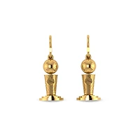 Jason of Beverly Hills Golden State Warriors 2022 NBA Finals Champions Trophy Earrings