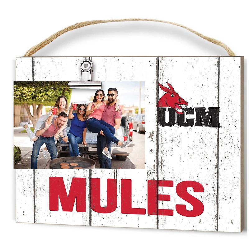 Central Missouri Mules 8'' x 10'' Weathered Clip It Frame