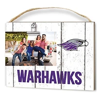 Wisconsin-Whitewater Warhawks 8'' x 10'' Weathered Clip It Frame