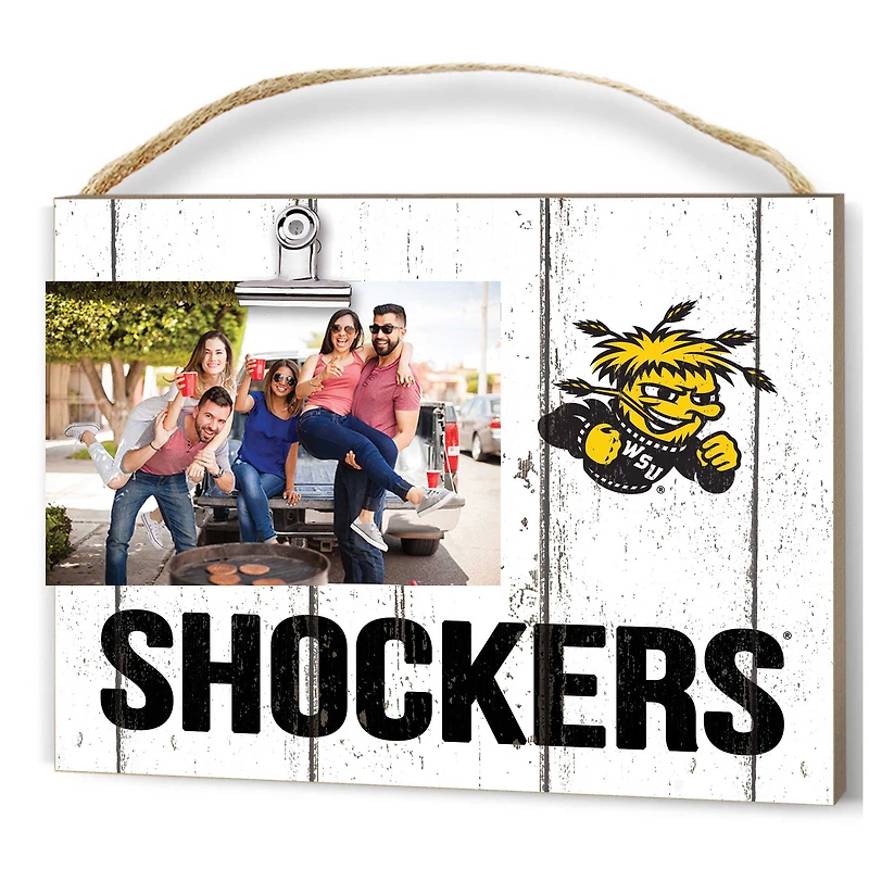 Wichita State Shockers 8'' x 10'' Weathered Clip It Frame