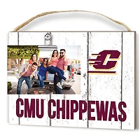Central Michigan Chippewas 8'' x 10'' Weathered Clip It Frame